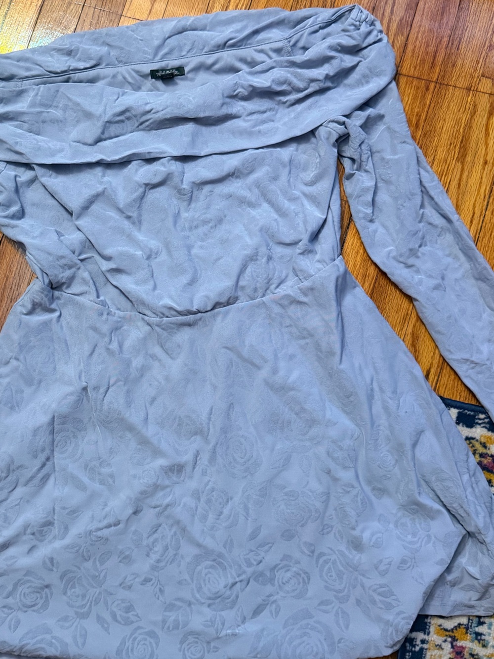 wild fable light blue Textured Dress